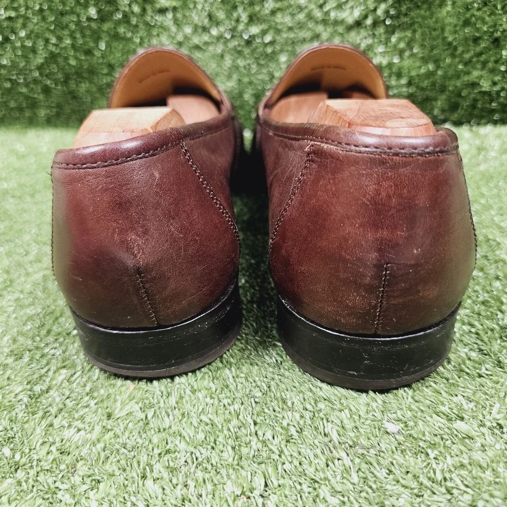 Cole Haan Horsebit Brown Leather Slip On Dress Loafers Mens Size 10 M